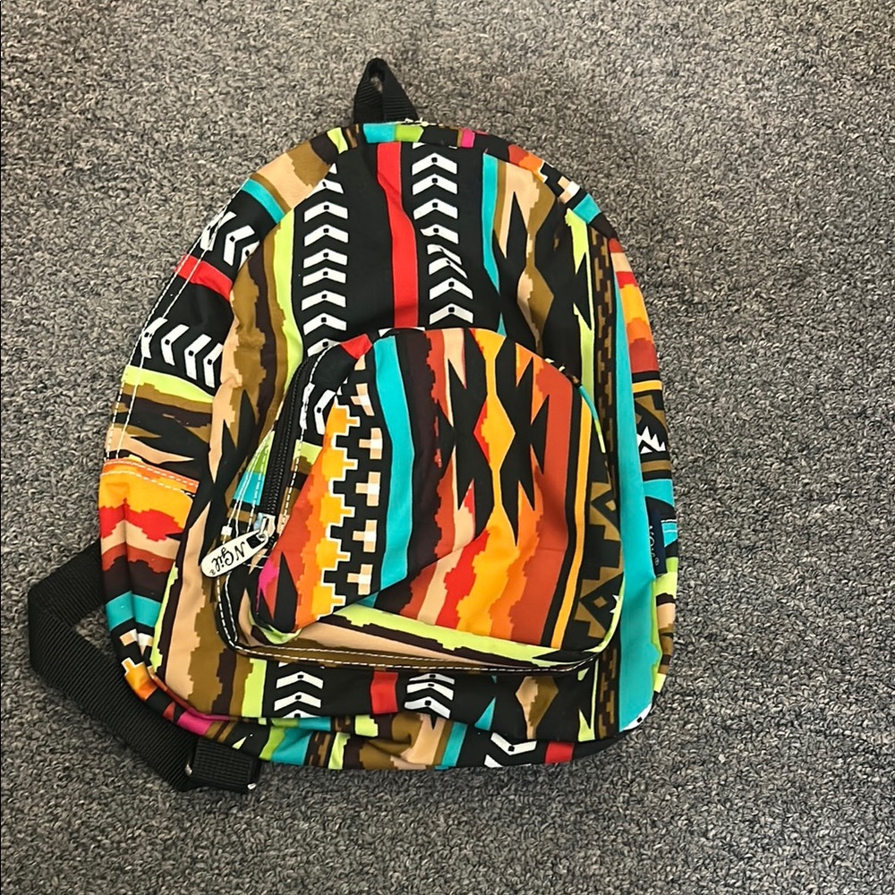 Colorful Patterned Backpack